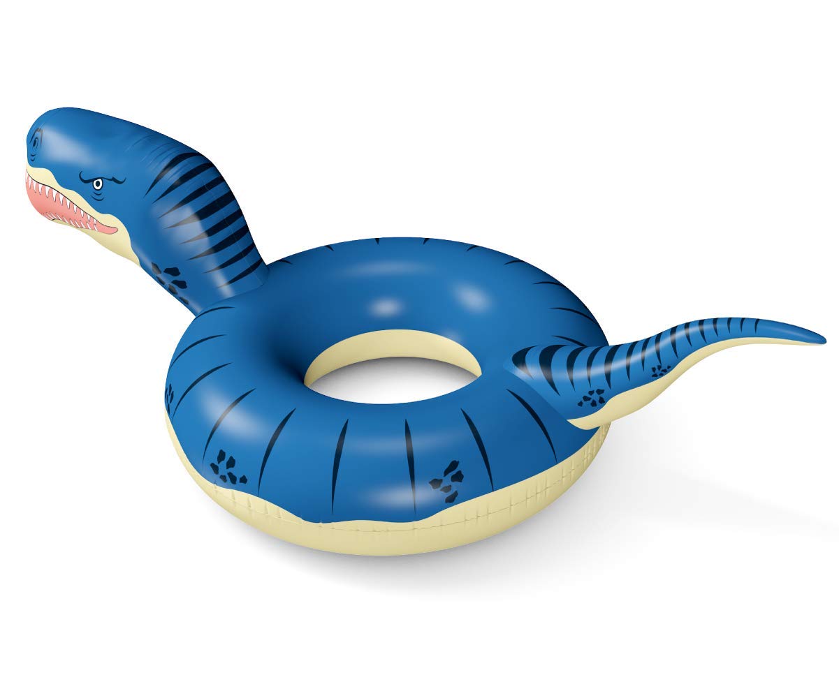**Jasonwell Inflatable Dinosaur Pool Float Tube with Electric Air Pump - Fun Giant Dinosaur Raft for Swimming Pools, Lakes & Beach Parties**