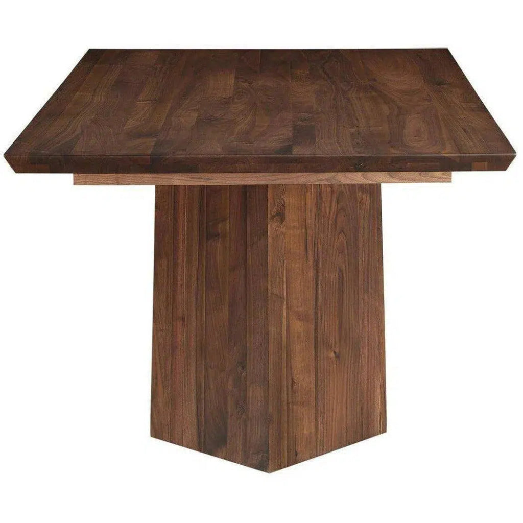 80 Inch Modern Brown Dining Table - Large Farmhouse Style Wooden Table for Kitchen, Dining Room & Open Concept Living Spaces