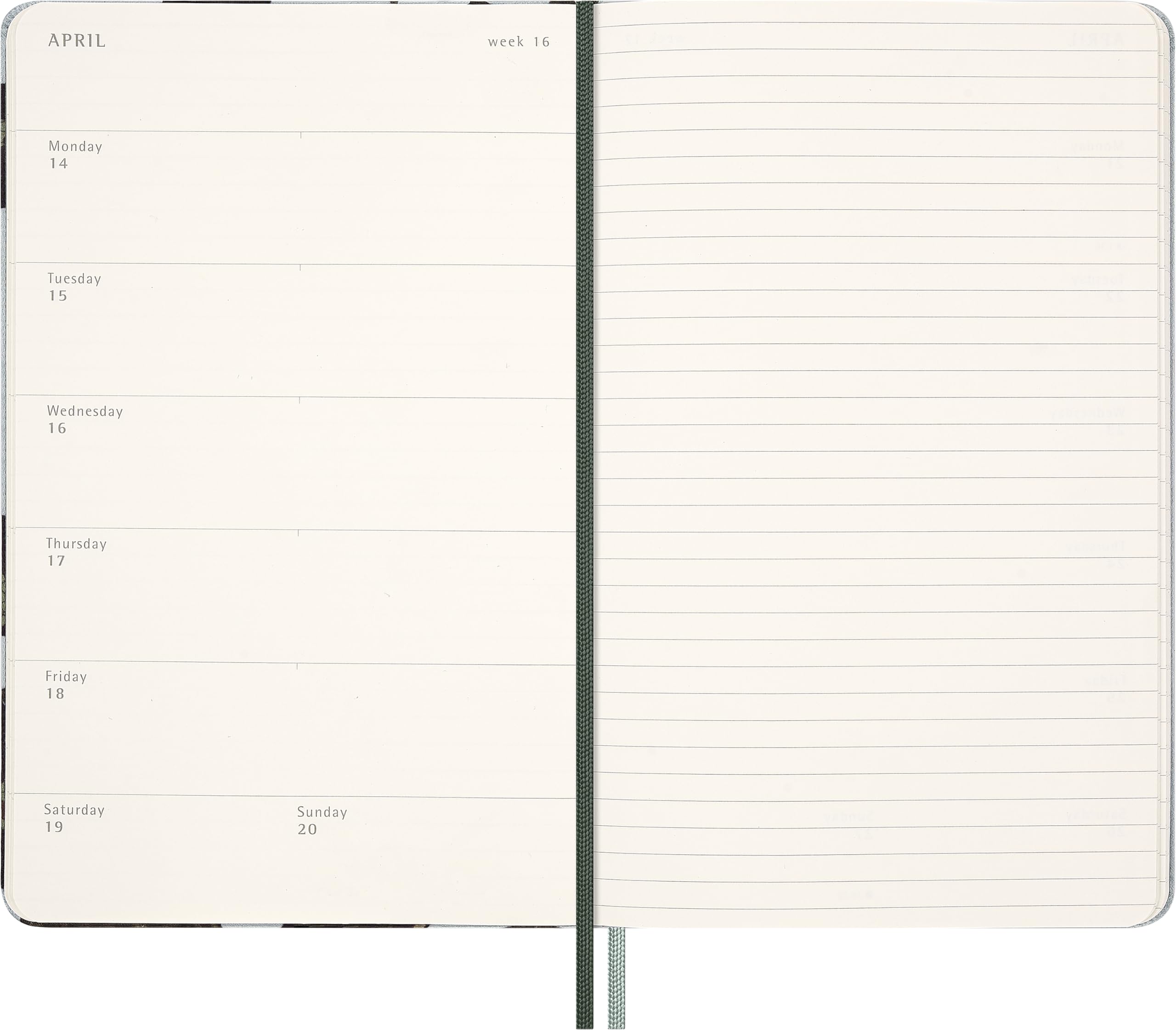 Moleskine Limited Edition 2025 Year of the Snake 12-Month Weekly Planner - Hard Cover, Large (5