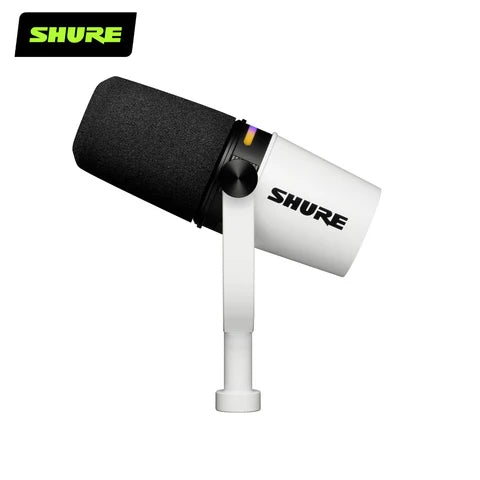 Shure MV7+ Professional USB/XLR Dynamic Podcast Microphone for Streaming, Recording & Voiceovers - Ideal for Podcasters, Gamers & Content Creators