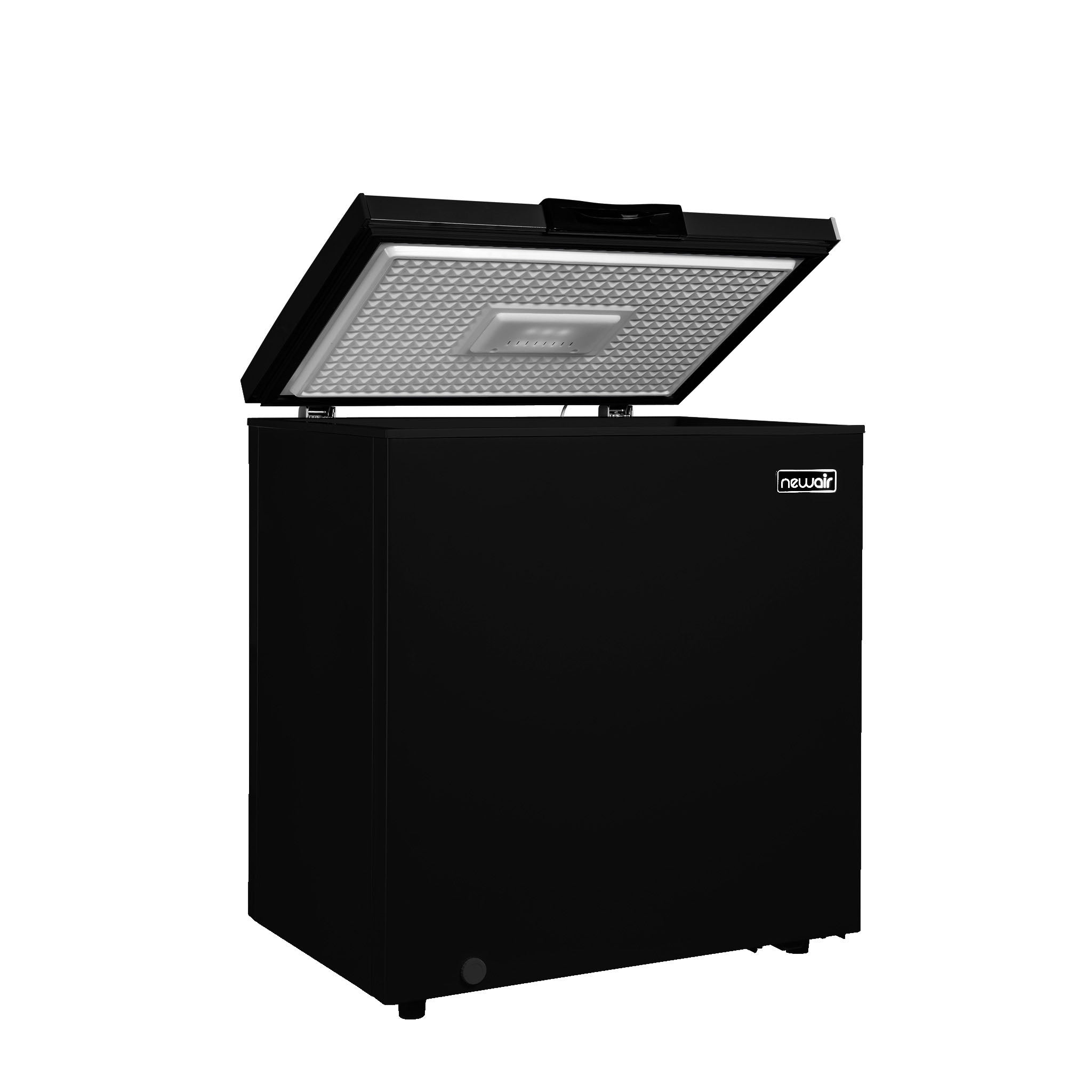 Newair® 5 Cu. Ft. Mini Deep Chest Freezer - Energy Efficient Compact Freezer for Home, Garage, or Basement - Perfect for Frozen Food Storage, Meal Prep & Bulk Buying (Black)