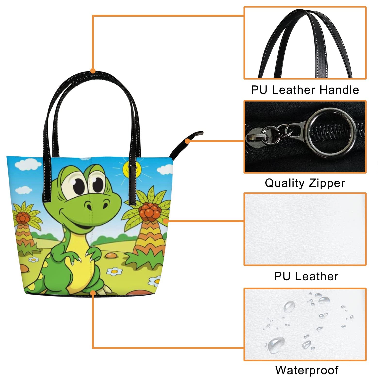 Stylish Leather Crossbody Handbags for Women - Durable Work Tote Bags with Secure Zipper | Perfect for Office, Travel & Everyday Use