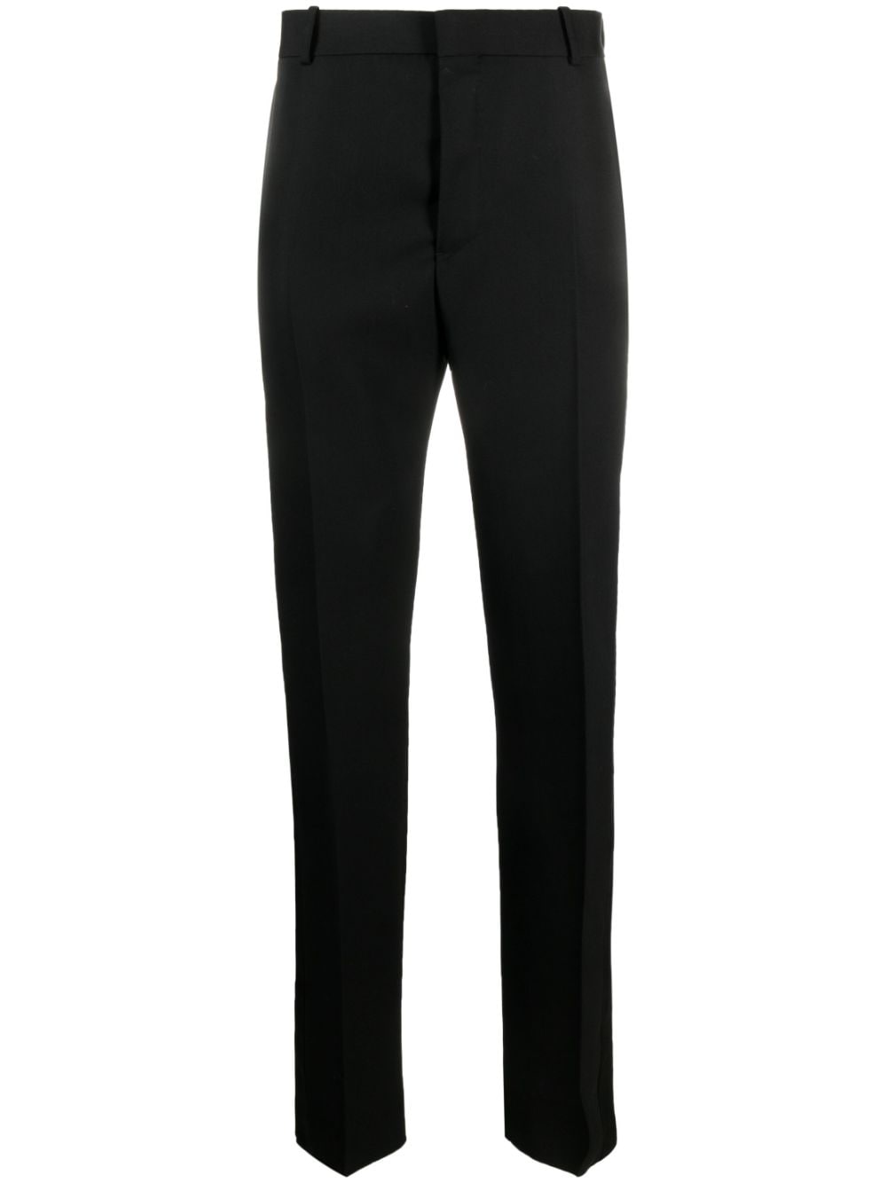 Alexander McQueen Black Trousers for Men - Luxury High-Waisted Slim Fit Pants for Business, Office & Formal Occasions