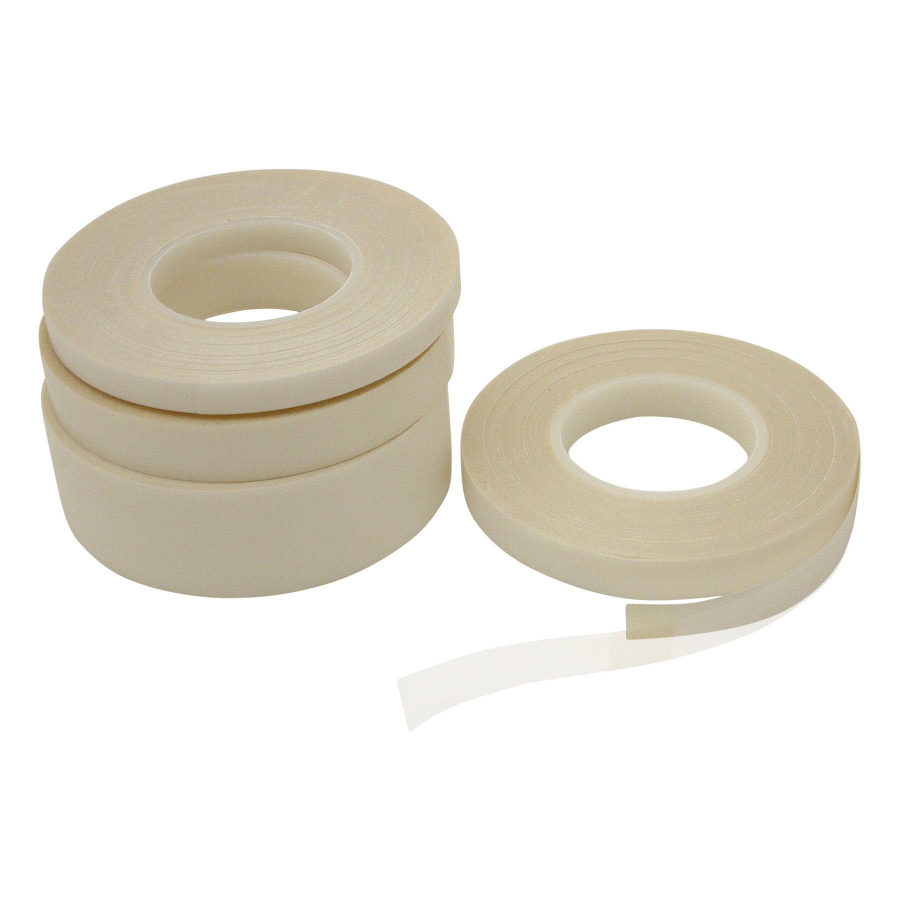 JVCC UHMW Polyethylene Film Tape [10 mil carrier] (UHMW-PE-10) - 2 Inch x 36 Yards, Natural Translucent - Heavy-Duty Adhesive Tape for Packaging, Shipping, and Industrial Applications