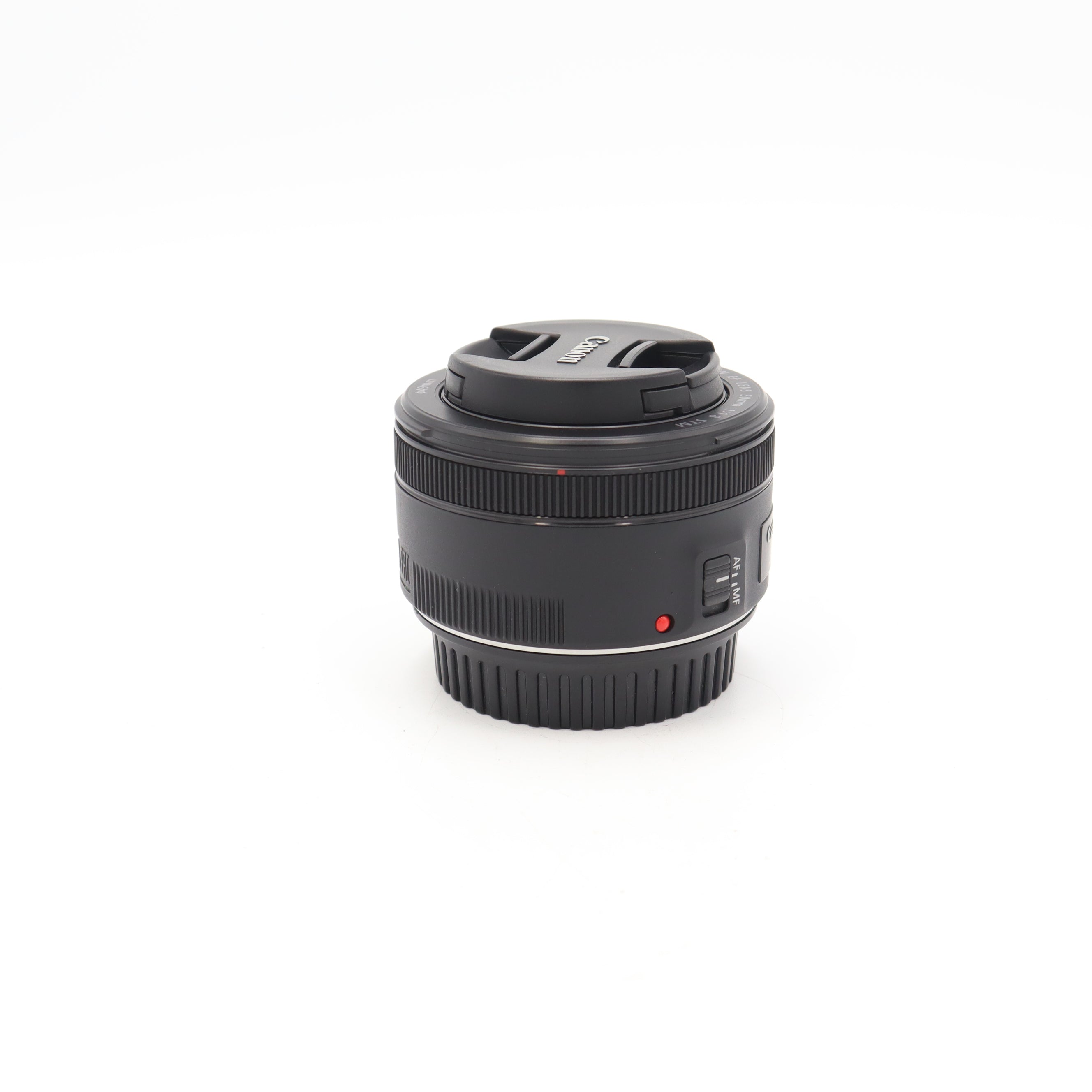 Canon EF 50mm f/1.8 STM Lens - Fast Prime Portrait Lens for DSLR Cameras | Low Light Photography, Street & Travel Shots | Used Condition