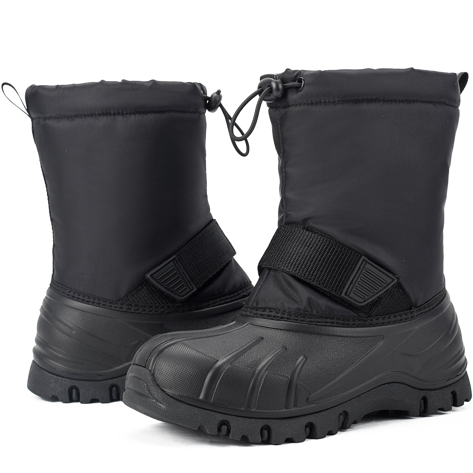 Kids' Waterproof Snow Boots for Boys & Girls - Slip-Resistant Winter Shoes for Cold Weather (Toddler/Big Kid) - Perfect for Outdoor Play, Snow Days & Winter Adventures