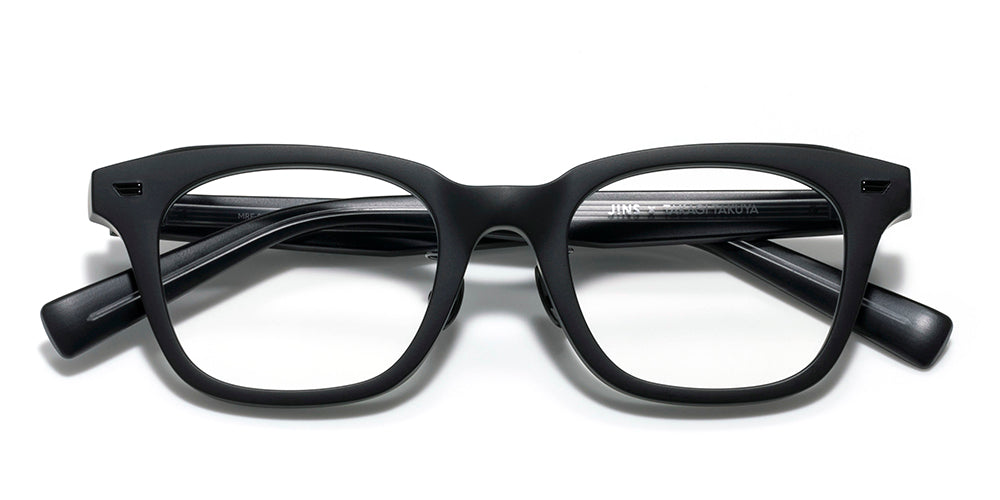 JINS x Takagi Takuya 024 97 Eyeglasses - Stylish & Lightweight Frame for Men & Women - Perfect for Work, Reading & Daily Wear