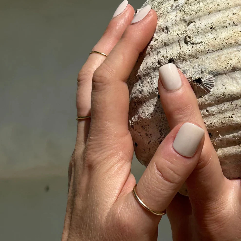 Delilah Stack Ring Set - Trendy Layered Rings for Women, Gold & Silver Mixed Metal Rings for Everyday Wear - Perfect for Stacking, Gifting, and Boho Style Outfits