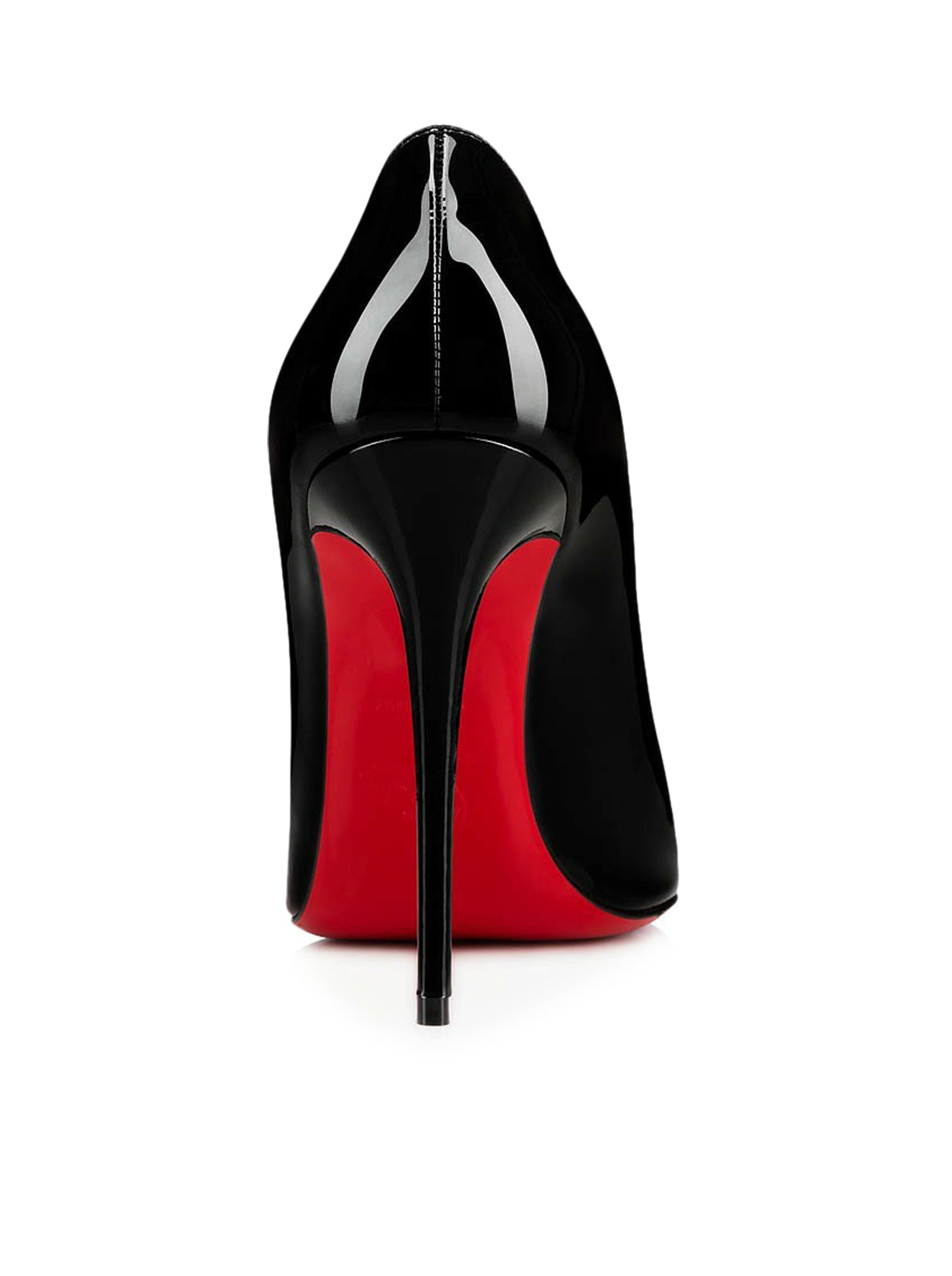 Christian Louboutin Kate 100 Patent Leather Pumps - Black (3191411 Bk01) | Luxury High Heels for Women, Perfect for Evening Parties & Special Occasions