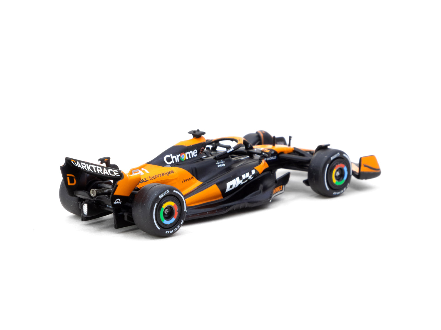 Tarmac Works X iXO Models 1/64 Scale McLaren MCL60 2024 Livery Show Car - Diecast Model Toy for Collectors & Racing Fans - Perfect for Display, Gifts & Racing Enthusiasts