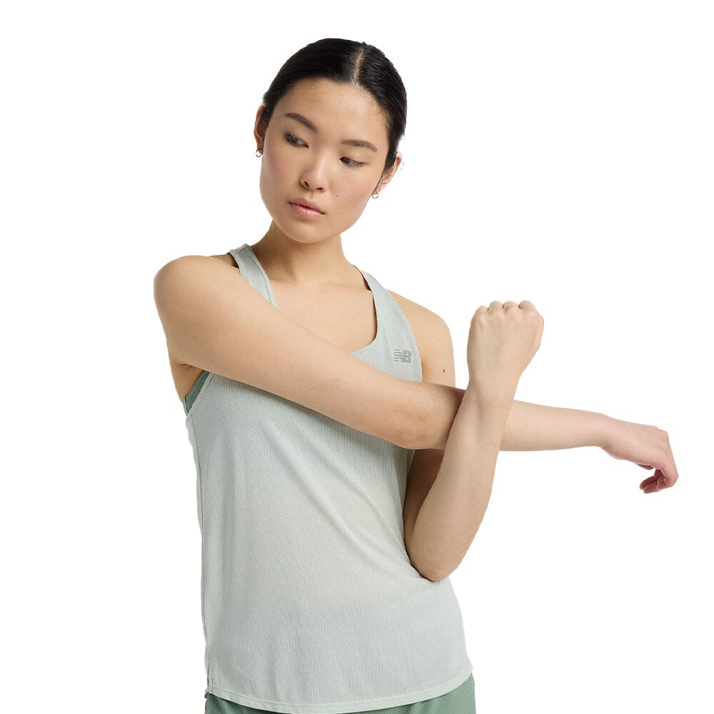 New Balance Women's Running Tank Top - Lightweight Breathable Workout Shirt for Gym, Yoga & Fitness Training