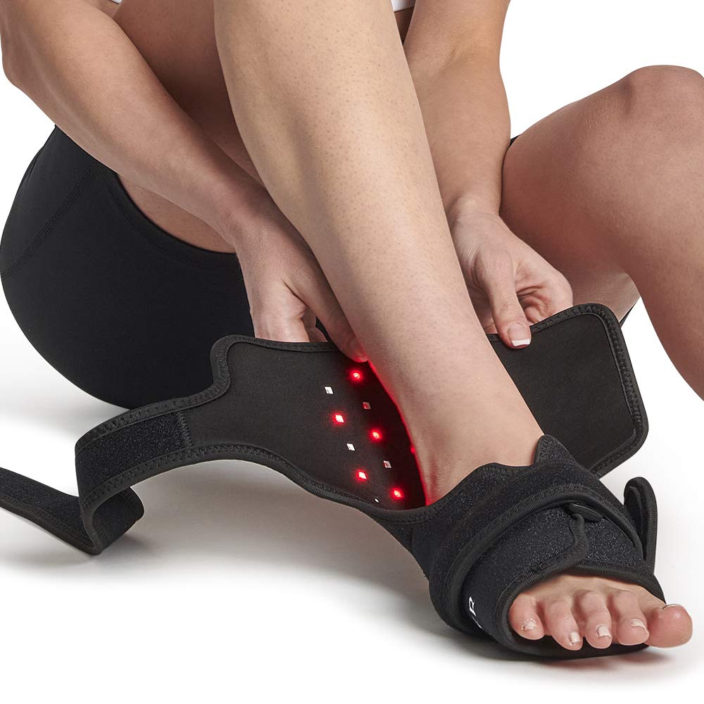 Tommie Copper Pro-Grade Infrared Light Therapy Joint Wrap for Knee & Elbow Pain Relief - FDA Cleared, Adjustable Support for Arthritis, Injury Recovery & Post-Workout Recovery - Ideal for Athletes, Seniors & Active Lifestyles