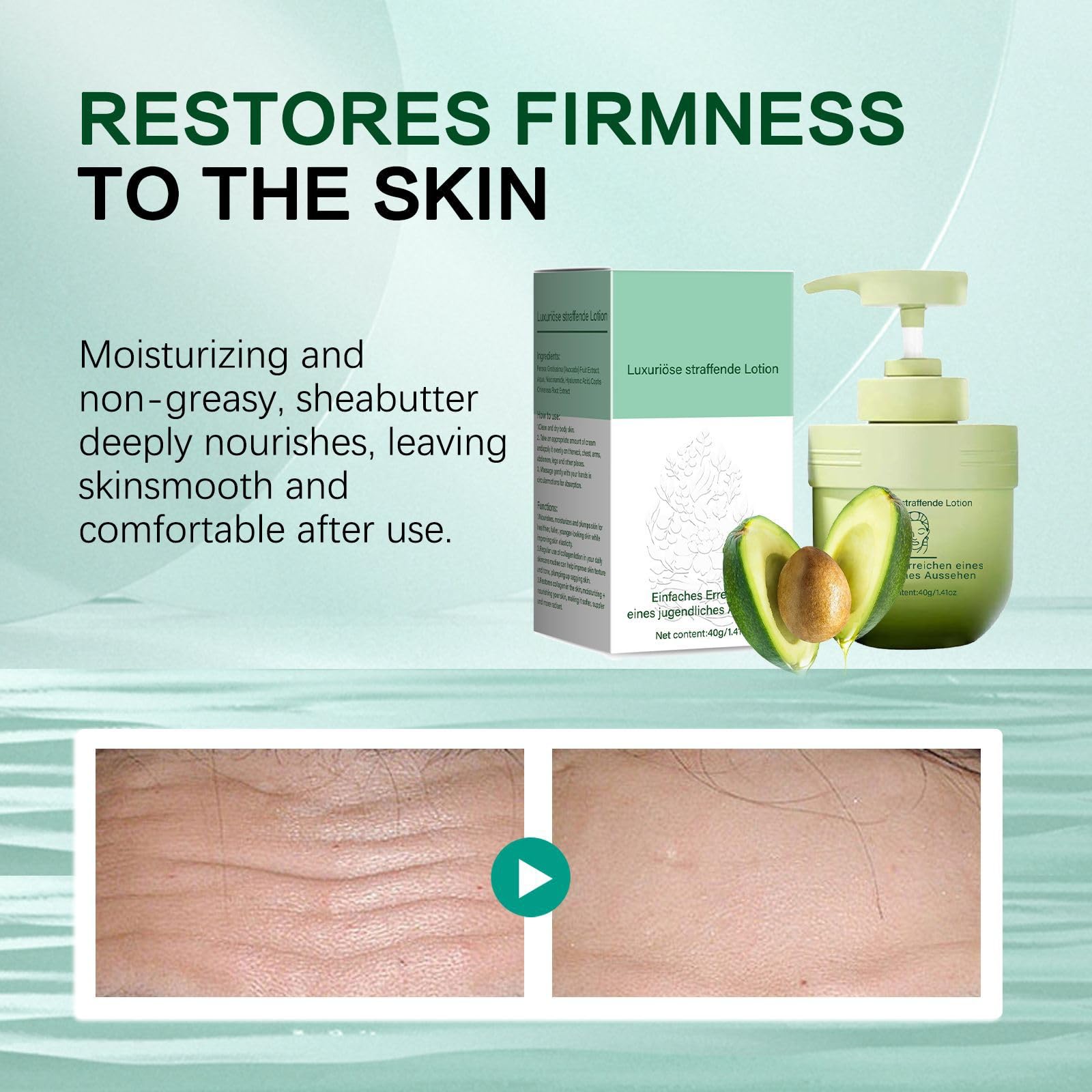 2 PCS Divglow Luxury Collagen Firming Cream - Advanced Skin Tightening & Moisturizing Body Lotion for Face, Neck, Arms & Legs | Lifts, Firms & Tightens Skin | Perfect for Daily Anti-Aging & Night Skincare Routine
