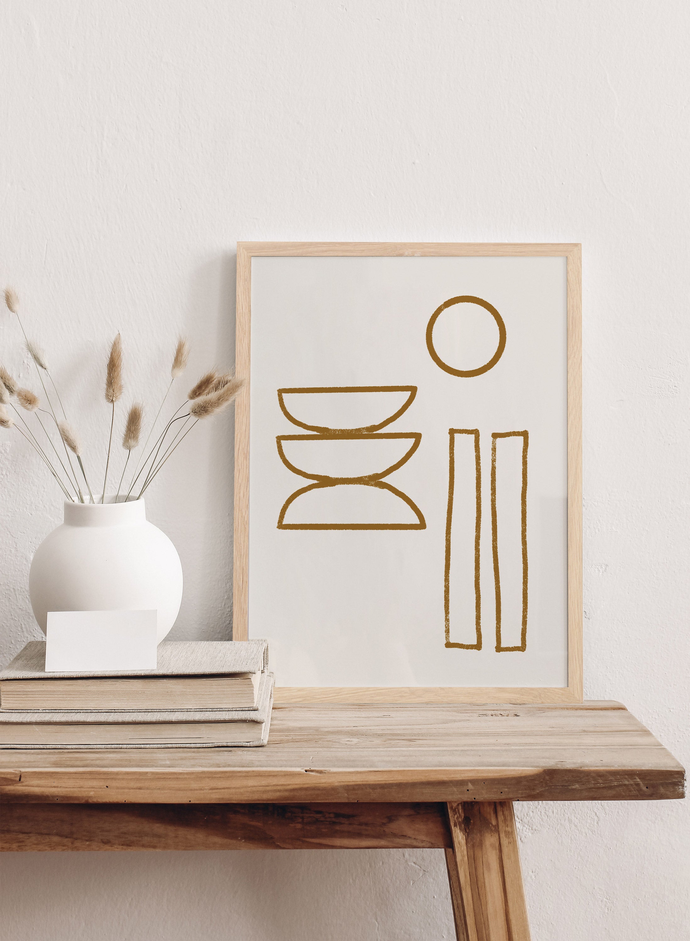 Deconstructed Art Poster - Modern Abstract Wall Decor for Home, Office & Living Room | Perfect for Gifts & Interior Design