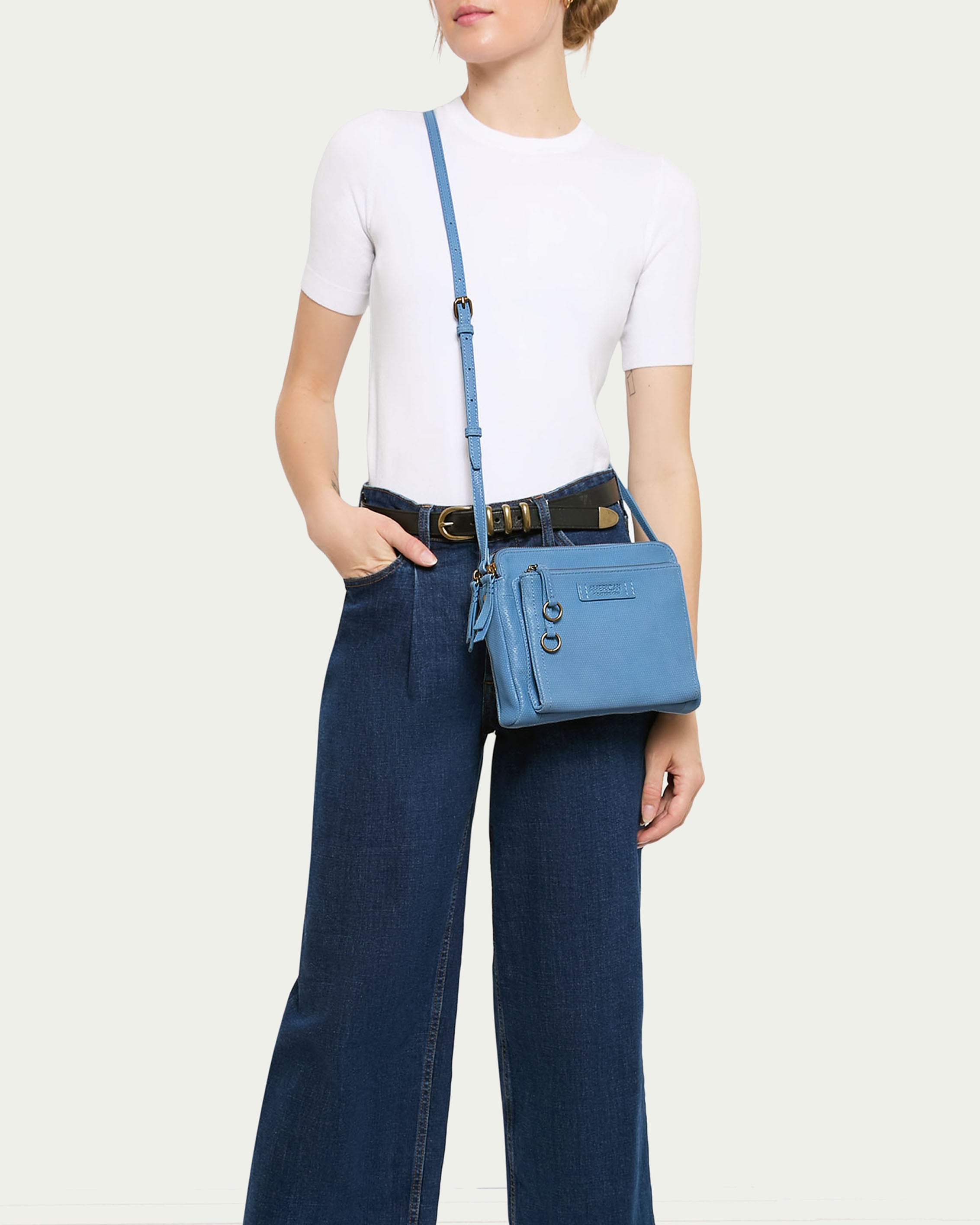 York Multi Entry Crossbody Bag - Stylish & Secure Anti-Theft Travel Purse for Women - Perfect for Shopping, Travel & Daily Use