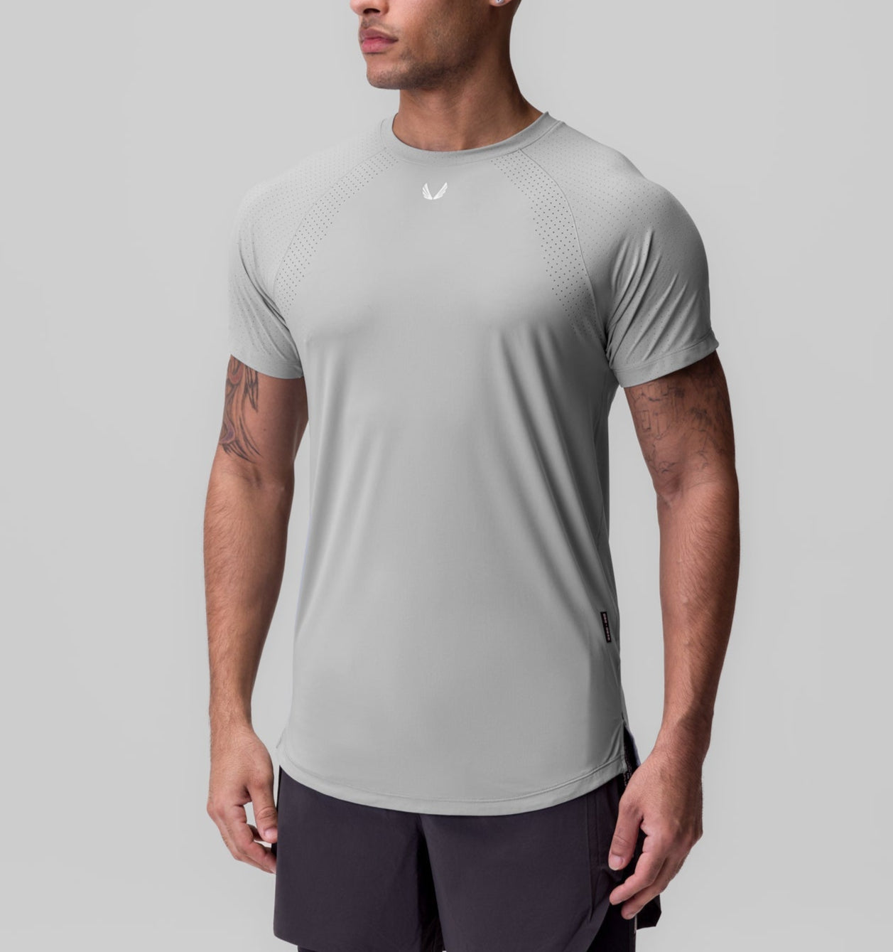 ASRV Laser Vent Established Tee - Men's Performance Workout Shirt with Moisture-Wicking Technology for Gym, Running & Outdoor Activities