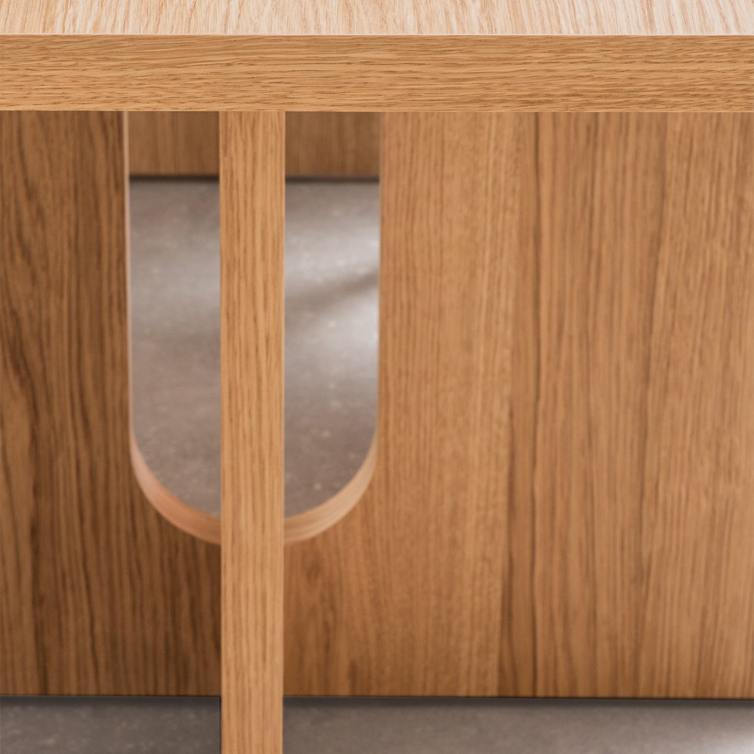 Stylish Androgyne Rectangular Dining Table - Modern & Durable for Home, Restaurant, or Office Use