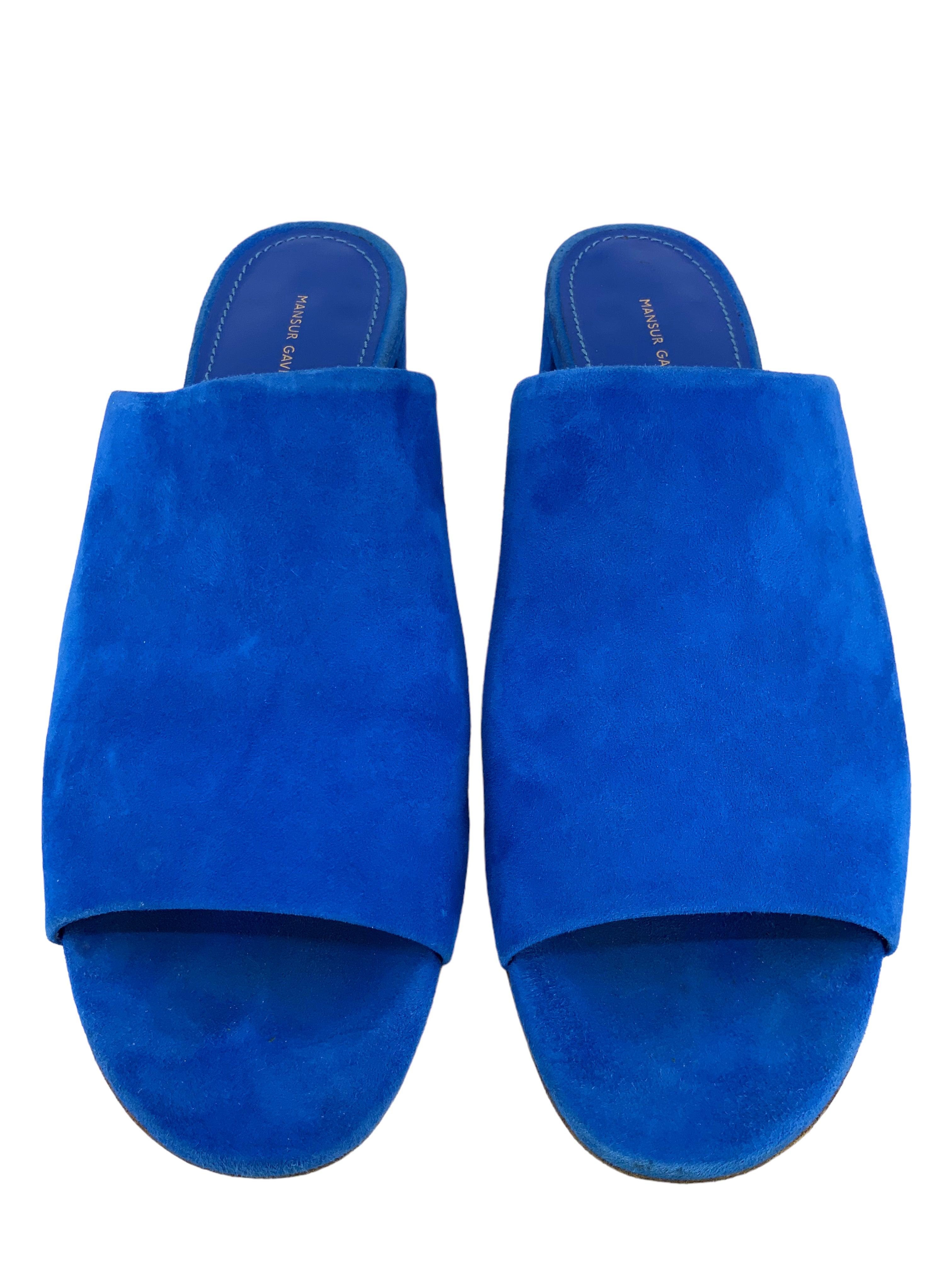 Mansur Gavriel Women's Suede Mules - Size 8 | Comfortable Slip-On Shoes for Casual Wear, Office & Everyday Outfits