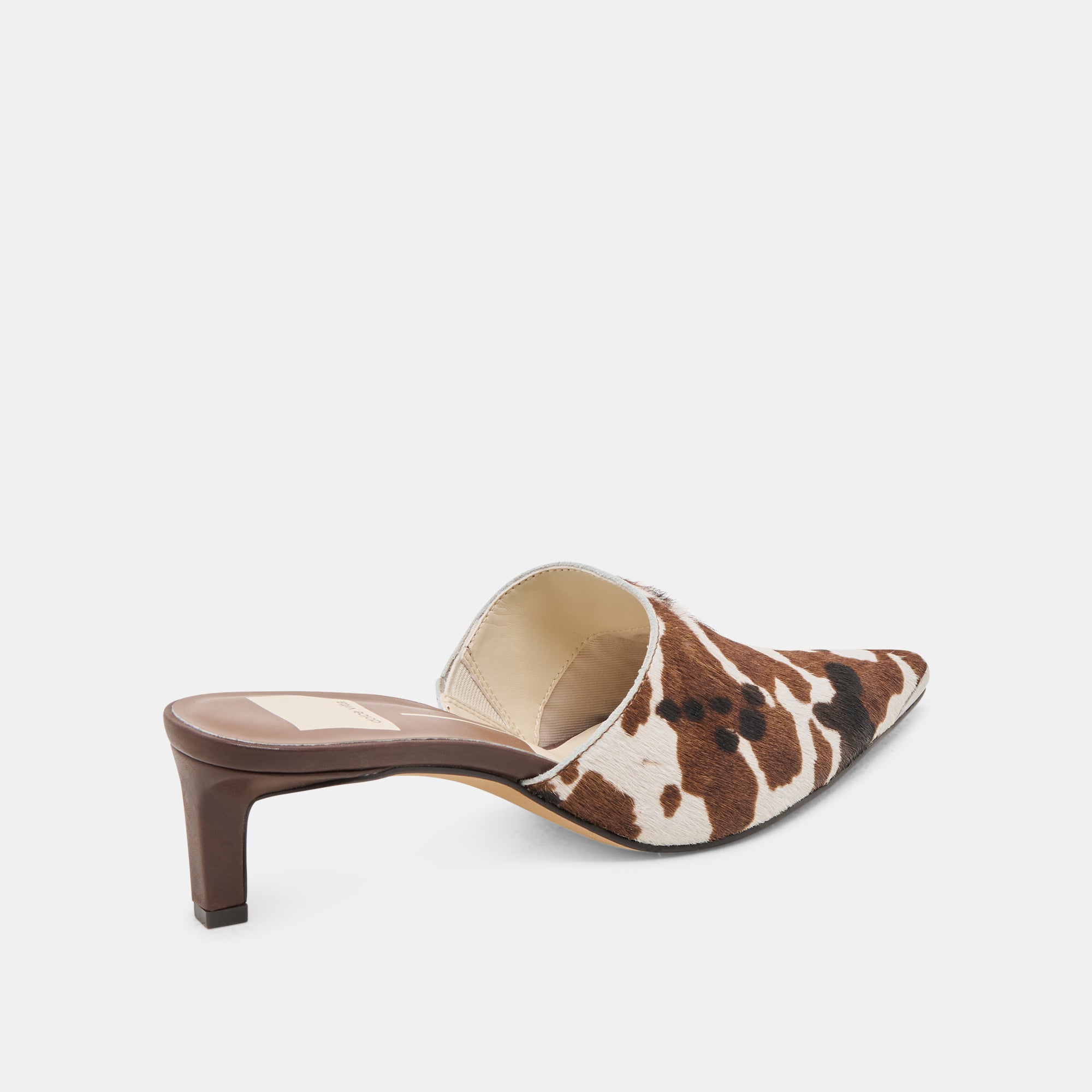 LEXY HEELS COCOA TAURUS CALF HAIR Women's Fashion High Heels - Perfect for Parties, Weddings & Evening Events