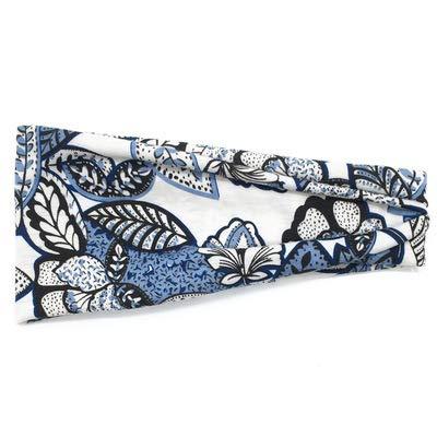 Stylish Printed Hair Bands Set for Women - 6 Pack Fashion Hair Accessories for Ponytail, Bun & Everyday Use - Perfect for Workout, Office & Casual Wear
