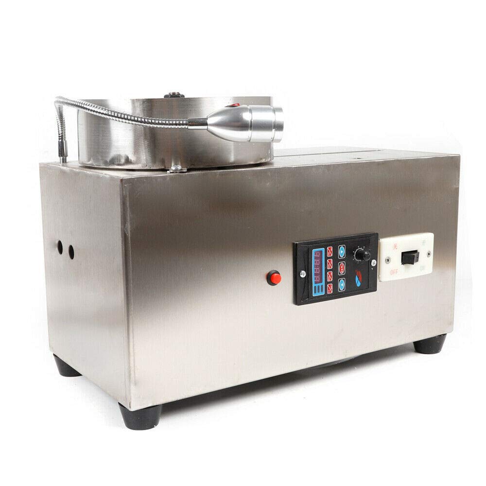3000RPM Gem Faceting Machine - Professional Jewelry Angle Grinding & Polishing Tool with LED Light for Lapidary, 110V - Perfect for Gemstone Cutting, Faceting, and Jewelry Making at Home or Workshop