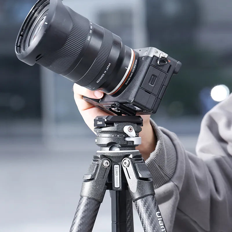Ulanzi Uka Quick Release Plate and Base Kit C007 - Compatible with DSLR, Mirrorless Cameras - Perfect for Vlogging, Photography & Video Shooting