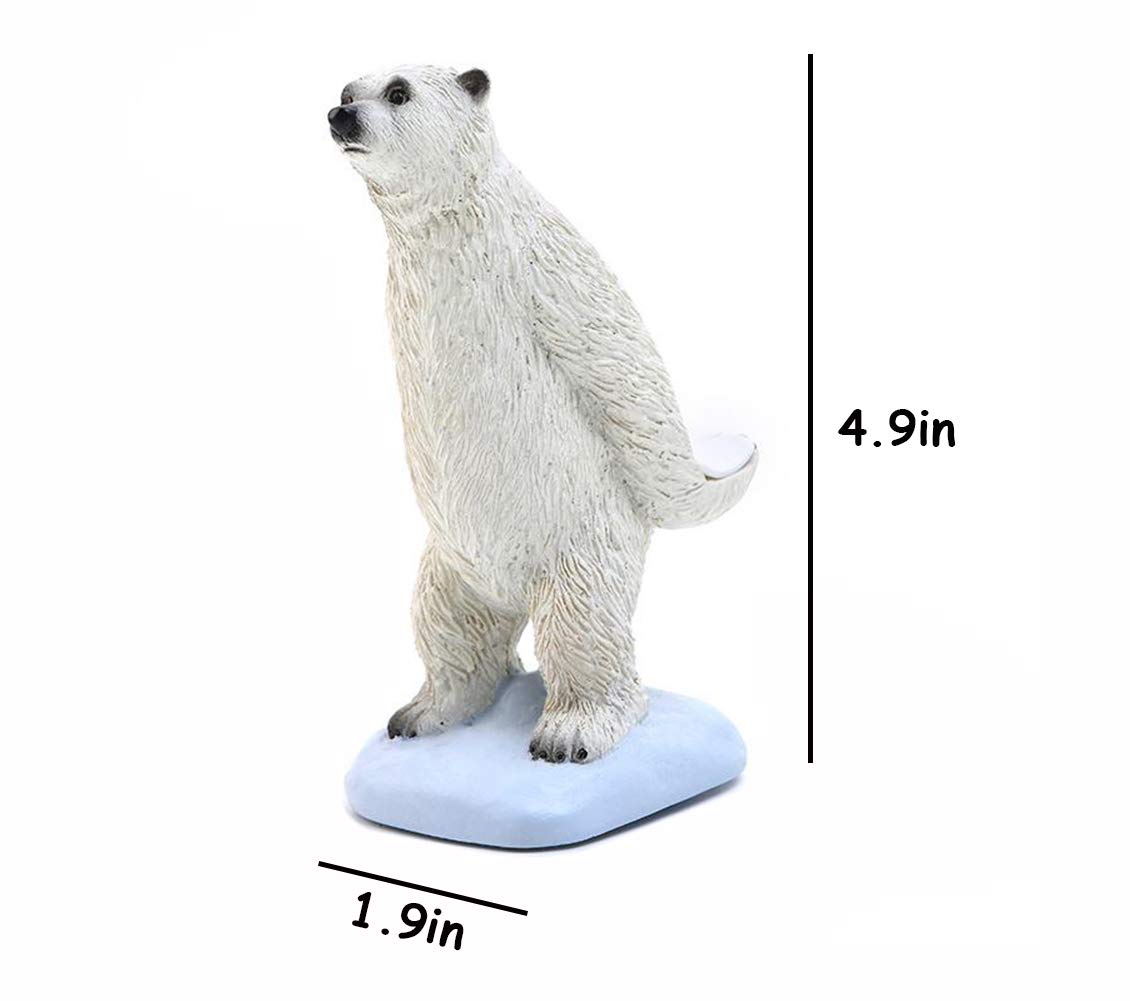 Adorable Polar Bear Phone Stand - Cute Animal Desk Holder for Smartphones & Mobile Phones | Perfect for Office Decor, Home Workspace, and Gift Ideas