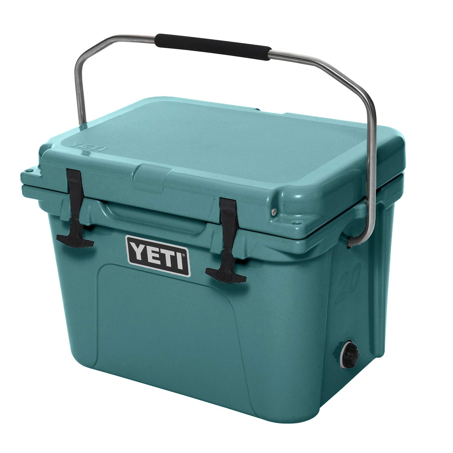 YETI Roadie 20 Cooler - 20-Quart Portable Hard Cooler with Ice Retention, River Green - Perfect for Camping, Beach Trips, and Outdoor Adventures