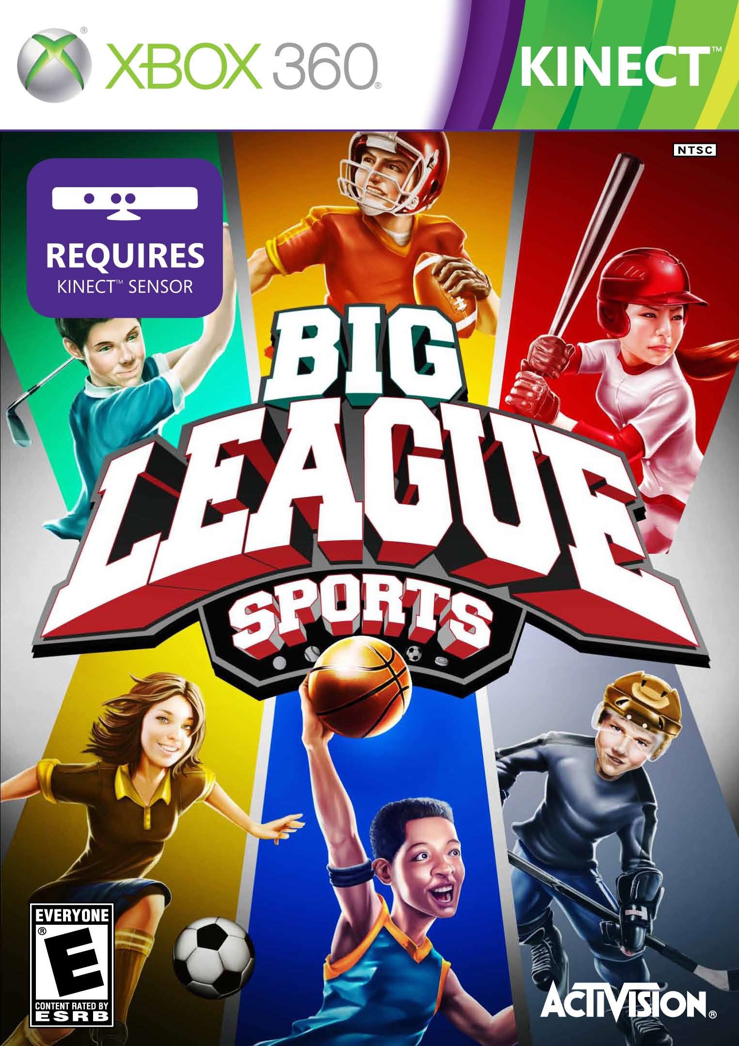 Xbox 360 Big League Sports Bundle - Authentic Microsoft Gaming Console with Multiplayer Sports Games | Perfect for Family Game Nights & Competitive Tournaments