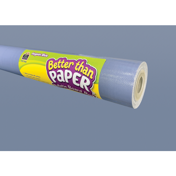 Aegean Blue Better Than Paper® Bulletin Board Roll - Durable & Vibrant Classroom Decor for Teachers | Perfect for Bulletin Boards, DIY Projects & Home Office Decor