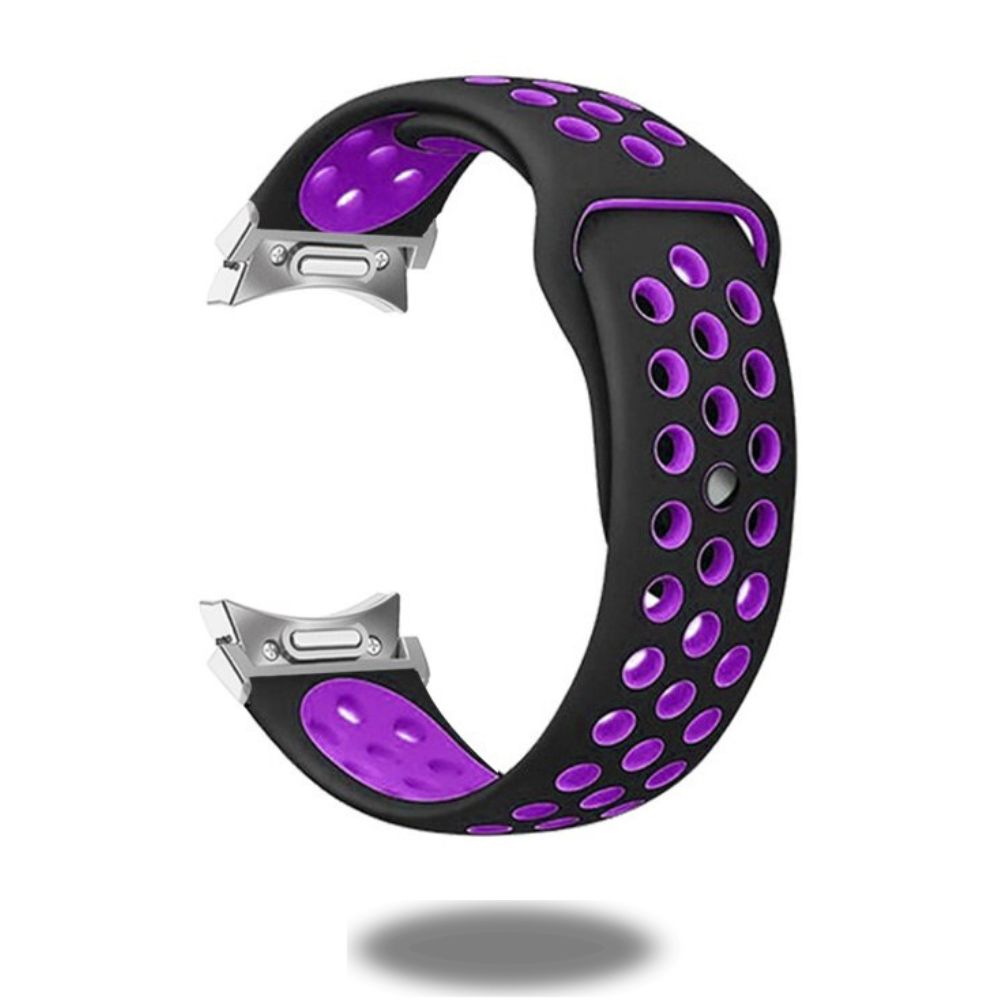 Premium No-Gap Silicone Sports Bands for Samsung Galaxy Watch 4/5/6 - Sweatproof & Comfortable Fitness Tracker Straps for Running, Gym & Outdoor Activities