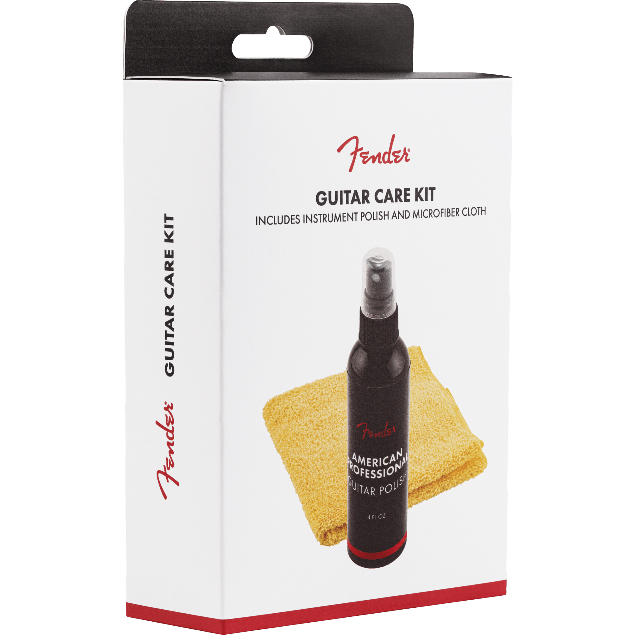 Fender Polish & Cloth Car Care Kit - 4oz (2 Pack) - Premium Auto Detailing for Chrome, Paint & Metal Surfaces - Perfect for Cars, Motorcycles & RVs