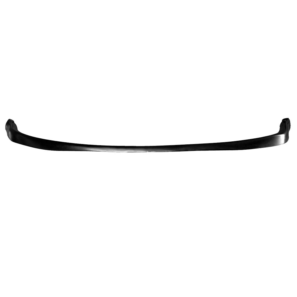 IKON MOTORSPORTS T-R Style PU Black Front Bumper Lip Spoiler Splitter for 1990-1993 Honda Accord (Fits 1991 & 1992 Models) - Enhance Aerodynamics & Sporty Look for Street Racing & Car Shows
