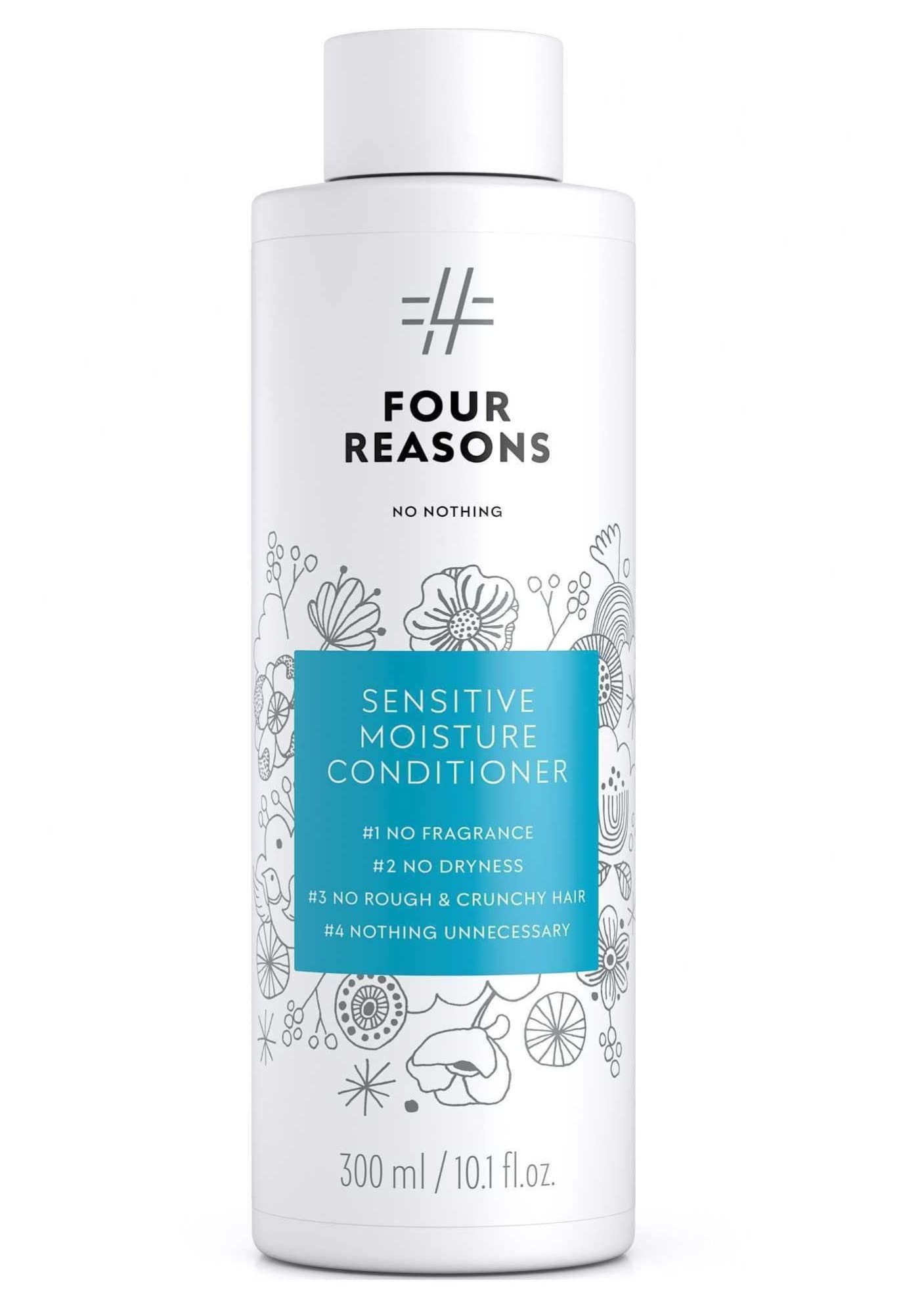 Hypoallergenic Fragrance-Free Moisturizing Conditioner for Dry Hair & Sensitive Scalp - Vegan, Paraben-Free Hair Care (10.15 oz) - Ideal for Daily Use, Color-Treated Hair, and Eczema-Prone Scalp