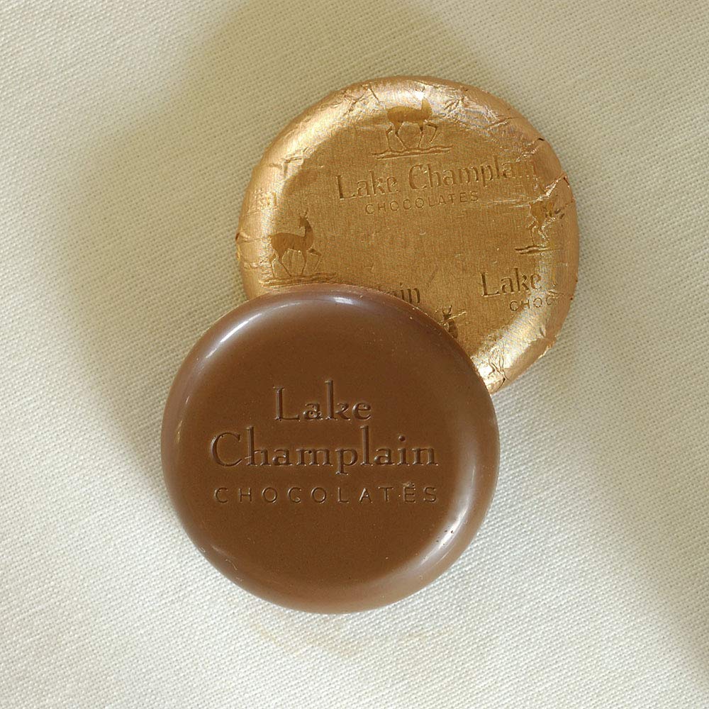 Organic Milk Chocolate Coins - Lake Champlain Bulk 180 Pieces (3 lbs) - Perfect for Birthday Parties, Easter Baskets & Holiday Gifts