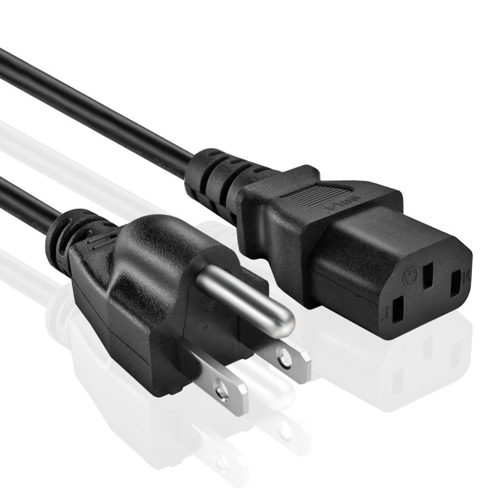 15ft AC Power Cord for Rockville Karaoke Systems, Amplifiers & Subwoofers | Replacement Power Supply Cable | Perfect for Home Theater, DJ Equipment & Audio Setups