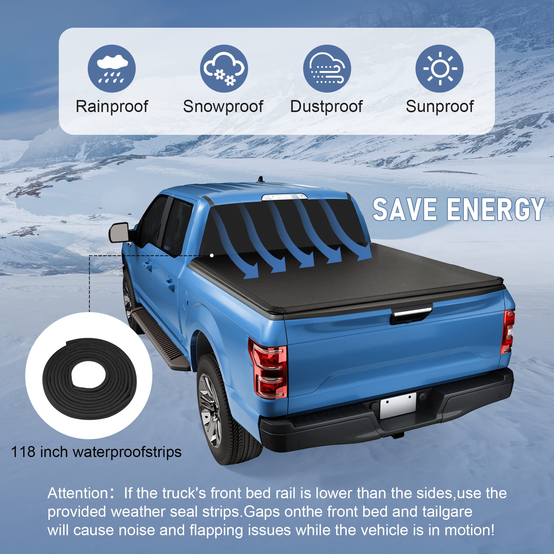 2022-2024 Ford Maverick 4.6FT (54.4