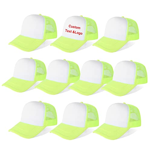 Neon Yellow White