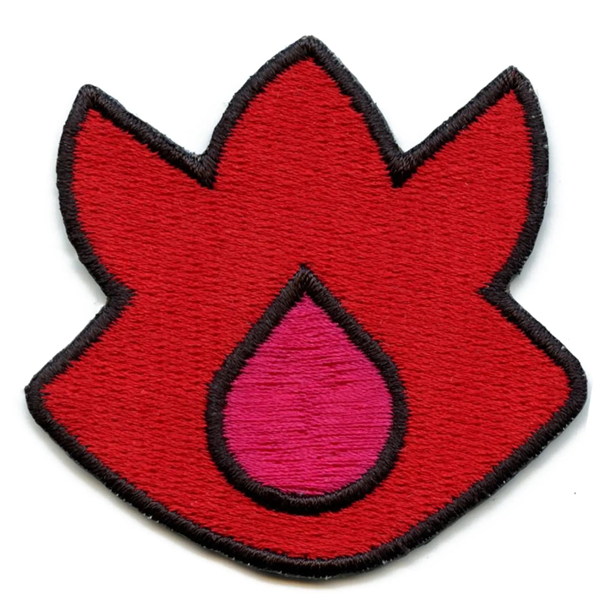 Volcano Embroidered Iron On Gym Badge Patch - Durable Workout & Fitness Apparel Accessory for Jackets, Bags & Hats - Perfect for Athletes, Gym Enthusiasts & Outdoor Adventures