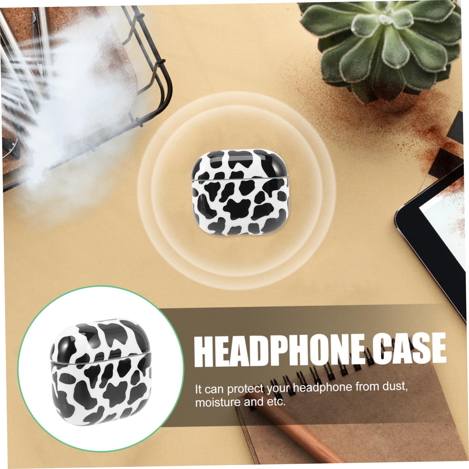OSALADI 5-Pack Premium Headphone Case - Durable Earbud Storage Box & Protective Cover for AirPods, Wireless Earbuds - Perfect for Travel, Gym & Daily Organization