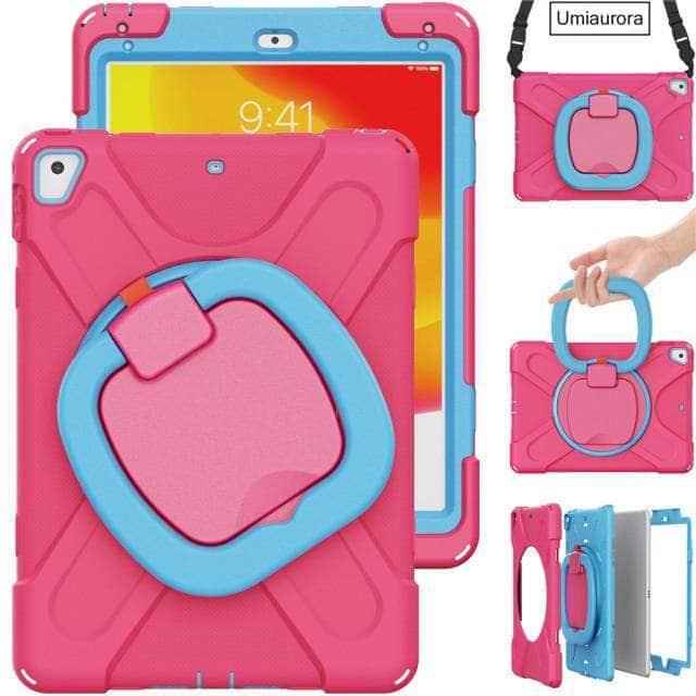 Durable Shockproof Case for iPad 7th & 8th Generation - Heavy Duty Rugged Protection for Work, Travel & Outdoor Adventures