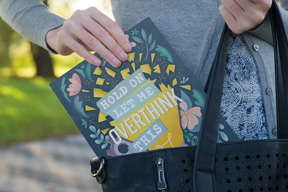 Anxiety Relief Journal - Hold On Let Me Overthink This | Guided Notebook for Stress Management, Mental Health & Self-Care | Perfect for Therapy, Mindfulness Practice & Daily Reflection
