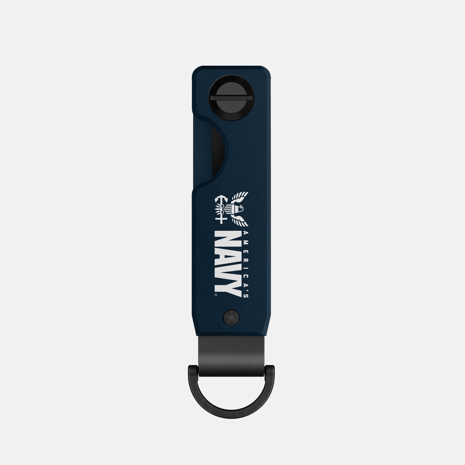 Ridge KeyCase - Premium RFID Blocking Key Holder for U.S. Navy Style | Secure Key Organizer for Military, Tactical & Everyday Carry (EDC) | Perfect for Home, Office & Travel Use