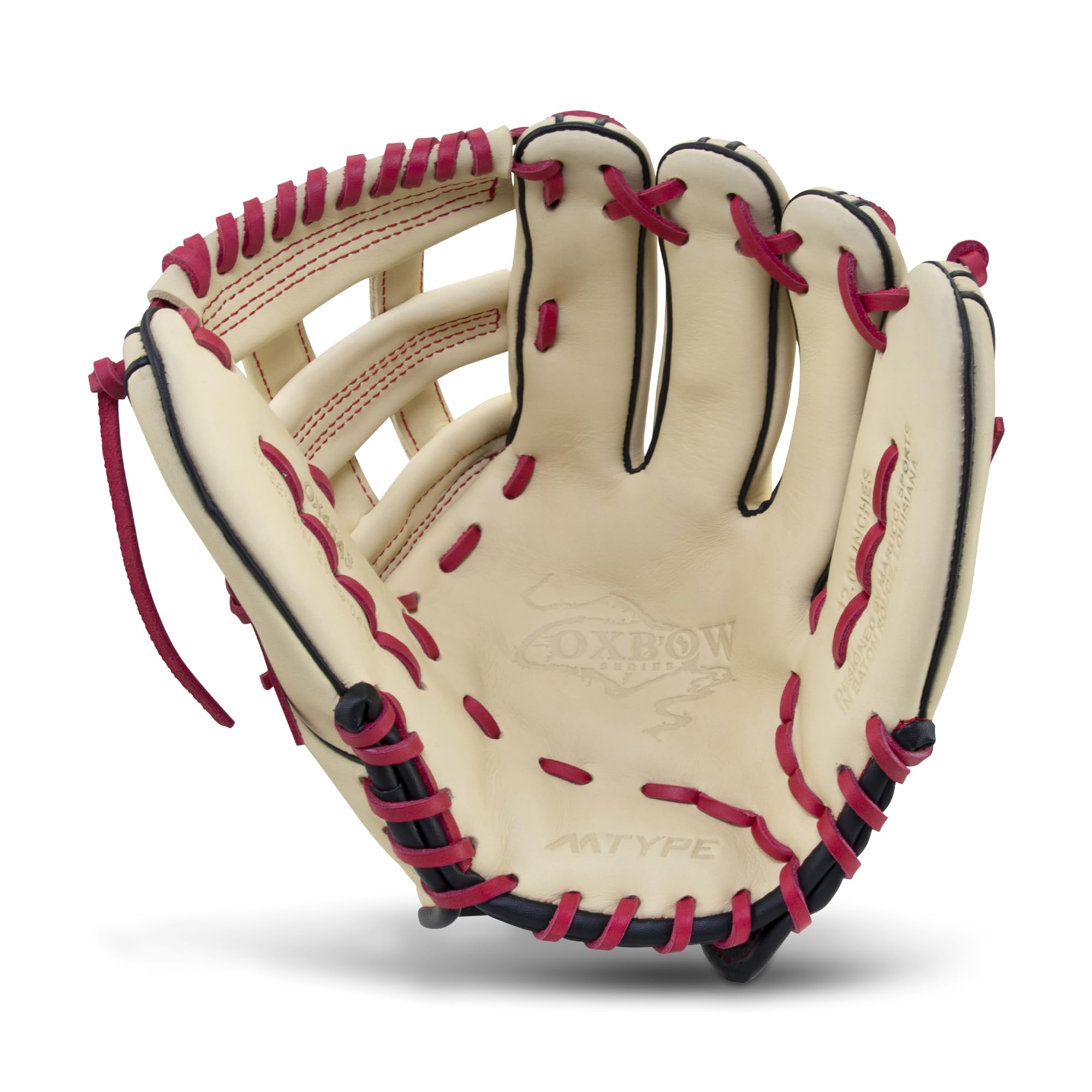 MARUCCI Oxbow M-Type Baseball Glove - Premium Leather Mitt for Youth & Adult Players - Perfect for Training, Games & Fielding Practice