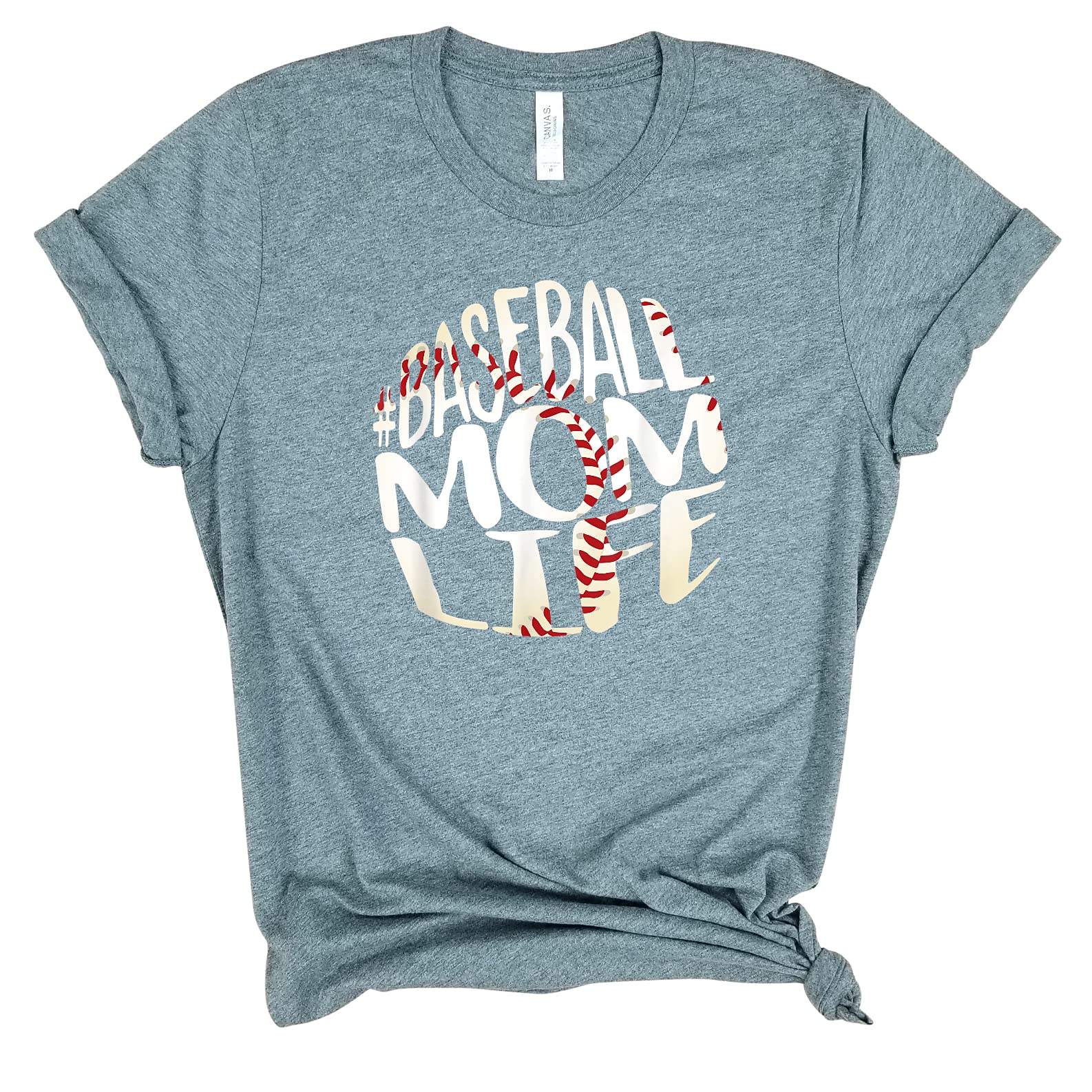 Baseball Mom Shirt - Play Ball Graphic Tee for Baseball Moms | Comfortable Game Day Apparel | Perfect Gift for Sports Moms | Wear to Games, Practices & Team Events