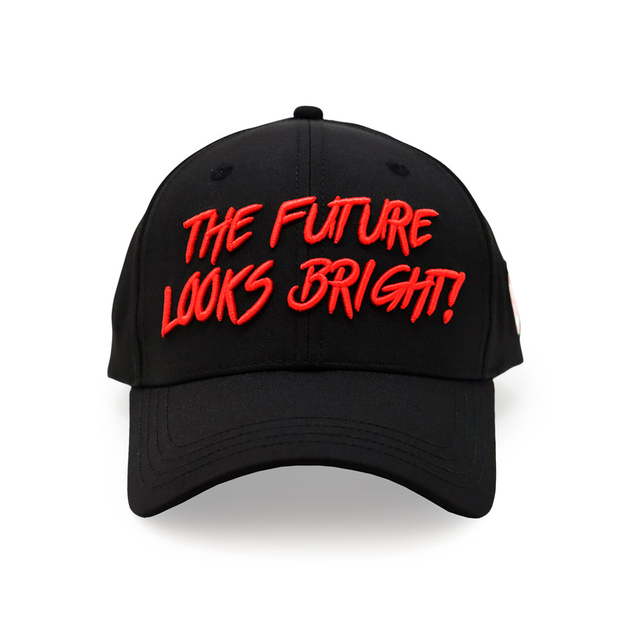 Stylish Black & Red Snapback Hat for Men & Women - Trendy Adjustable Baseball Cap for Outdoor Sports, Street Fashion & Casual Wear