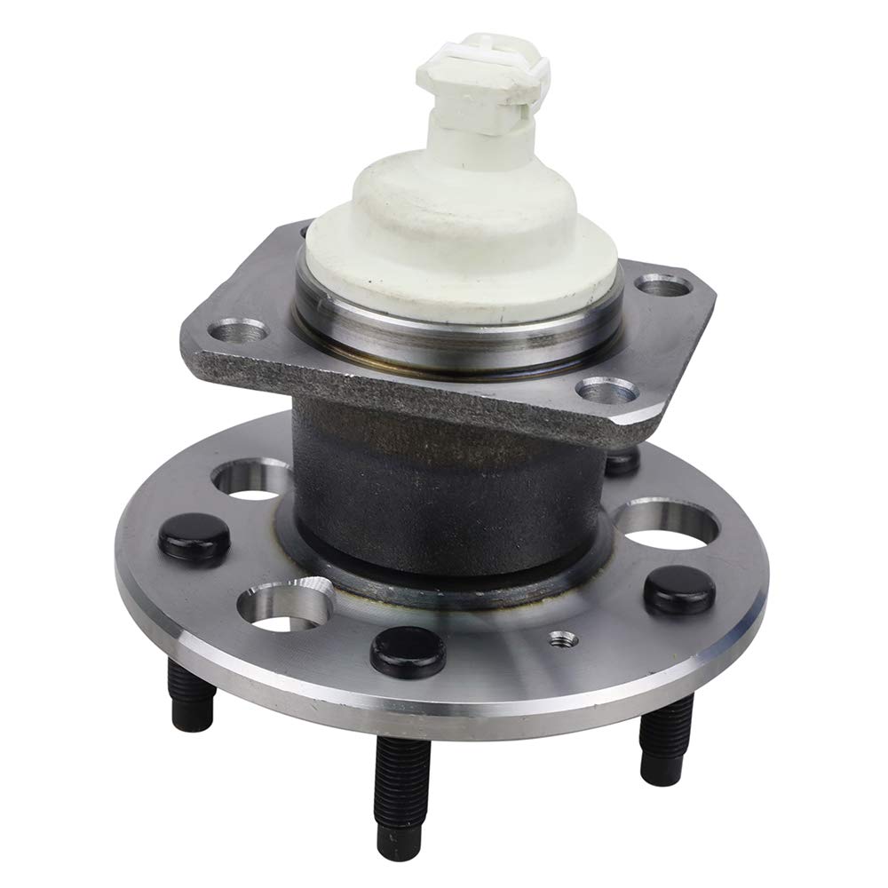 Pair of 2 Rear Wheel Hub and Bearing Assemblies for Chevy Buick Olds Pontiac Models - Durable Replacement Parts for Smooth Driving & Enhanced Safety