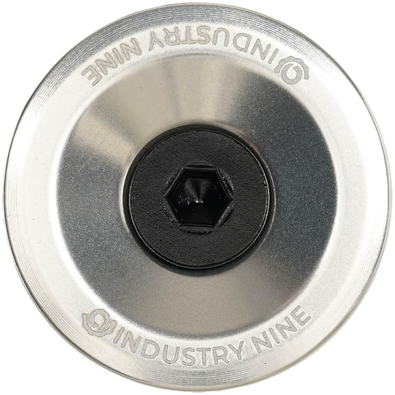 Industry Nine Headset Top Cap Kit - Silver | Premium Bike Headset Upgrade for MTB & Road Bikes | Perfect for Cycling Enthusiasts & Professional Riders