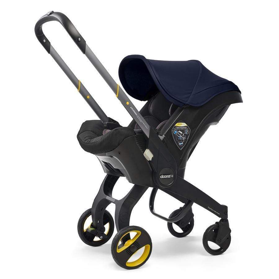 Doona+ Infant Car Seat and Stroller Combo - Convertible, Lightweight, and Travel-Friendly for Newborns to Toddlers - Perfect for Air Travel, Shopping, and Daily Outings