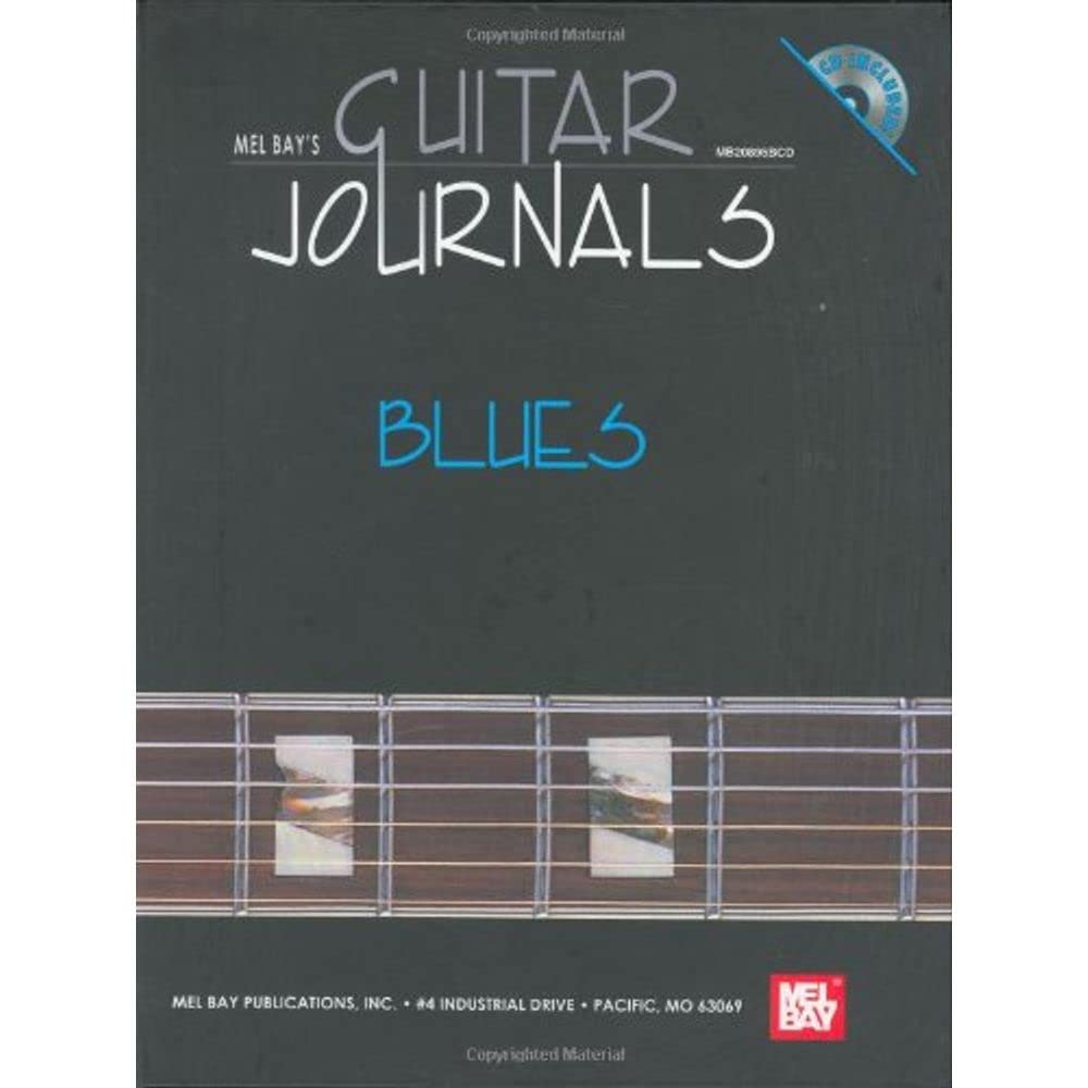 Blues Guitar Journals - Premium Music Notebook for Guitarists | Perfect for Songwriting, Practice & Recording | Ideal for Blues Musicians & Guitar Enthusiasts